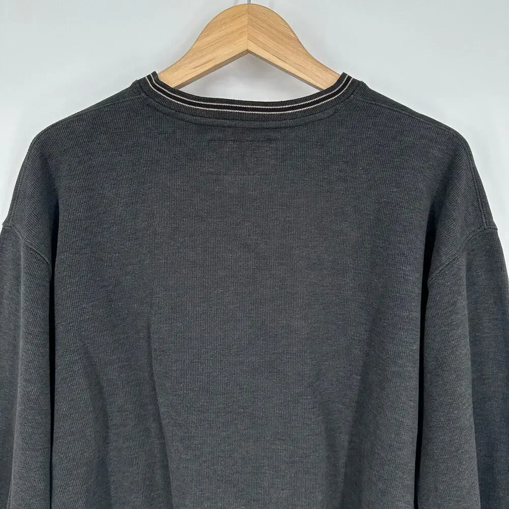 Vintage 90's Abercrombie & Fitch Men’s Sweater V Neck Long Sleeve Pullover - Picture 7 of 11